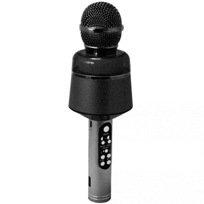 Микрофон караоке bluetooth TTech Q008 Black (BS-000068733)