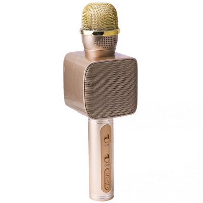 Караоке-микрофон Bluetooth TTech YS 68 Gold