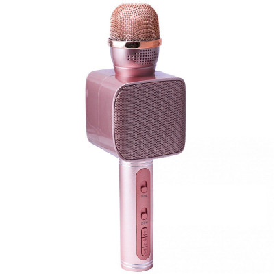 Микрофон караоке bluetooth TTech YS 68 Rose Gold (BS-000068730)