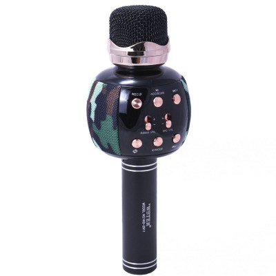 Караоке-микрофон Bluetooth TTech WS 2911 Camouflage