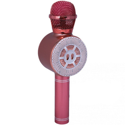 Караоке-микрофон Bluetooth TTech WS-669 Rose Gold