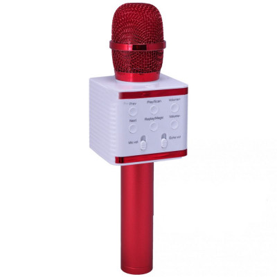 Караоке-микрофон Bluetooth TTech V7 Red