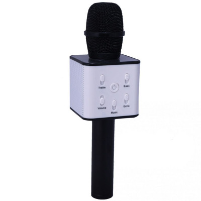 Караоке-микрофон Bluetooth TTech Q7 Black