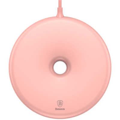 Беспроводное зарядное Baseus Donut Wireless Charger Pink (WXTTQ-04) (BS-000065492)