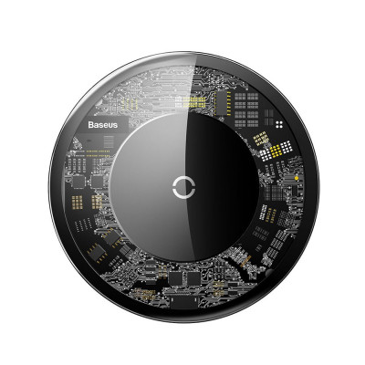 Беспроводное зарядное Baseus Simple Wireless Charger Black (CCALL-AJK01) (BS-000065426)