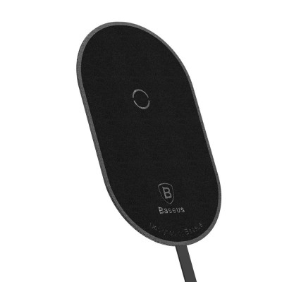 Беспроводное зарядное Baseus Microfiber Wireless Charging Black (WXTE-B01) (BS-000065615)