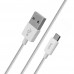Сетевое зарядное Hoco C62A + Micro кабель 2 USB 2.4A Белый
