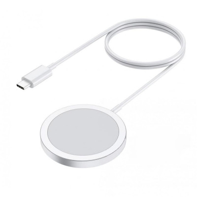 Беспроводное зарядное Apple MagSafe White (High Copy)