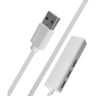 USB-хаб TTech HB-01 (Gigabit network|3USB 3.0) Белый