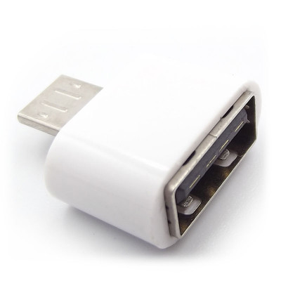 Адаптер Micro USB Male - OTG Female TTech OTG-5 белый