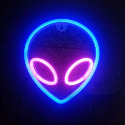 Детский настольный светильник-ночник TTech Neon Series Alien