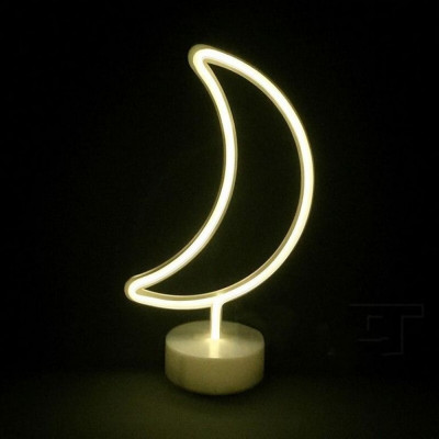 Детский настольный светильник-ночник TTech Neon Series Moon