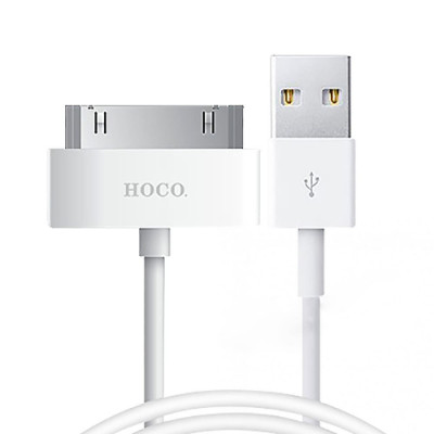 Кабель Dock для iPhone 3/4 Hoco X1 (1A/1м) White