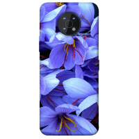 Чехол для Nokia G50 Epik Print Series Фиолетовый сад