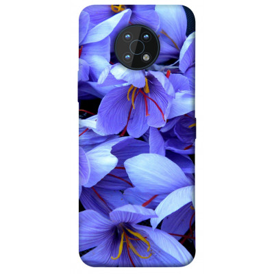 Чехол для Nokia G50 Epik Print Series Фиолетовый сад