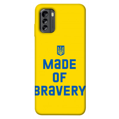 Чехол для Nokia G60 Epik Print Series Made of bravery