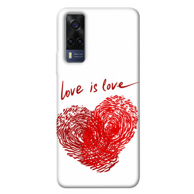Чехол для Vivo Y53s Epik Print Series Love is love