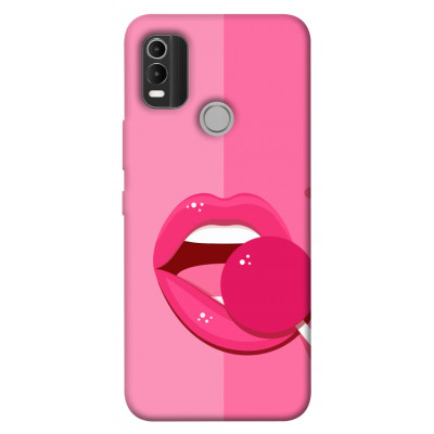 Чехол для Nokia C21 Plus Epik Print Series Pink style 4