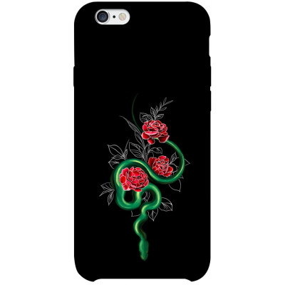 Чехол для Apple iPhone 6/6s plus (5.5") Epik Print Series Snake in flowers