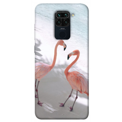Чехол для Xiaomi Redmi Note 9/Redmi 10X Epik Print Series Flamingos