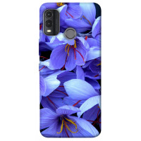 Чехол для Nokia G11 Plus Epik Print Series Фиолетовый сад