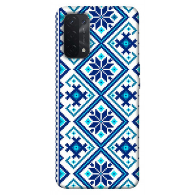 Чехол для Oppo A54 4G Epik Print Series Синя вишиванка