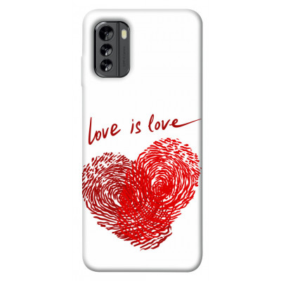 Чехол для Nokia G60 Epik Print Series Love is love