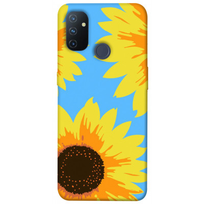 Чехол для OnePlus Nord N100 Epik Print Series Sunflower mood