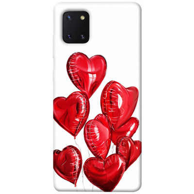 Чехол для Samsung Galaxy Note 10 Lite (A81) Epik Print Series Heart balloons