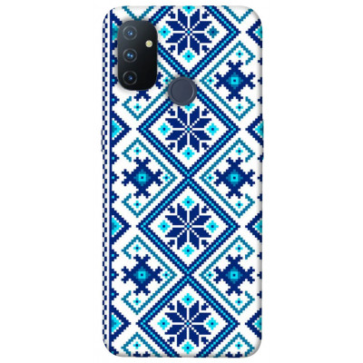 Чехол для OnePlus Nord N100 Epik Print Series Синя вишиванка