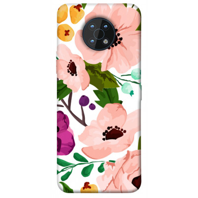 Чехол для Nokia G50 Epik Print Series Акварельные цветы