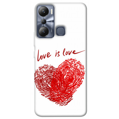 Чехол для Infinix Hot 20i Epik Print Series Love is love