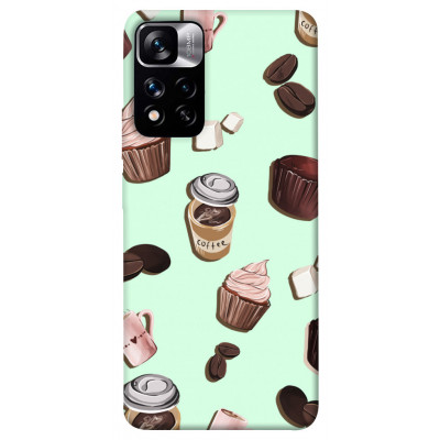 Чехол для Xiaomi Poco M4 Pro 5G Epik Print Series Coffee and sweets