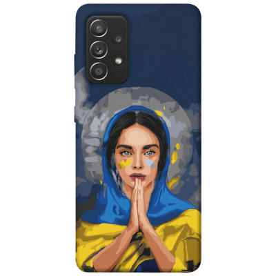 Чехол для Samsung Galaxy A52 4G/A52 5G Epik Print Series Faith in Ukraine 7