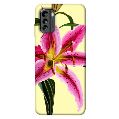 Чехол для Nokia G60 Epik Print Series Lily flower