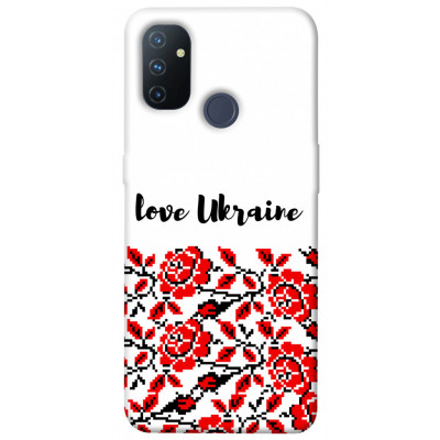 Чехол для OnePlus Nord N100 Epik Print Series Love Ukraine