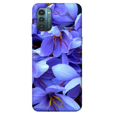 Чехол для Nokia G21 Epik Print Series Фиолетовый сад