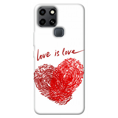 Чехол для Infinix Smart 6 Epik Print Series Love is love