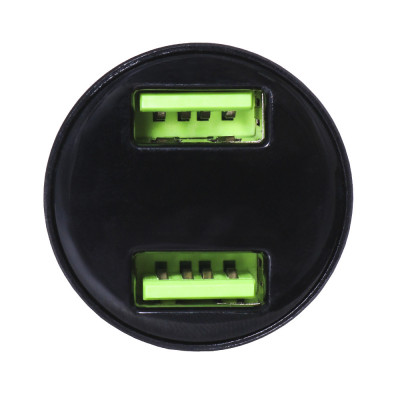 Автомобильное зарядное (АЗУ) Veron C-604A 2.4A (2 USB) Черный