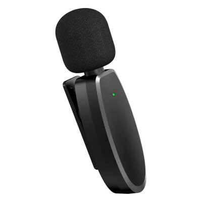 Беспроводной петличный микрофон для телефона 3 в 1 Veron AP003-2 Черный