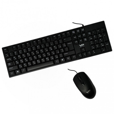 Комплект клавиатура + мышь Veron X30 USB Corded (UA+En+RU) черный