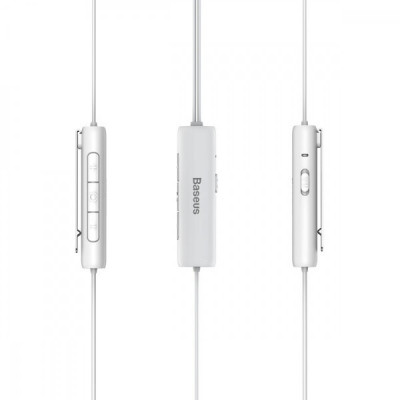 Наушники Bluetooth Baseus NGH08-2G Белый Серый