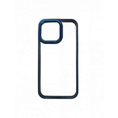 Чехол для iPhone 14 Pro Max New Skin Clear Синий