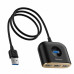 USB-хаб Baseus CAHUB-AY01 (USB 3.0 - 1USB 3.0+3USB 2.0) 1m Черный