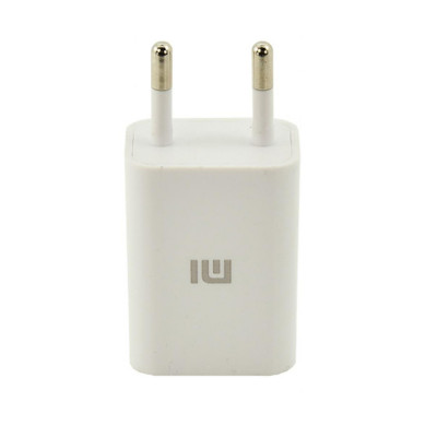 Сетевое зарядное (СЗУ) для Xiaomi Mi Сетевое зарядное (СЗУ) (1USB/1.5A) Белый