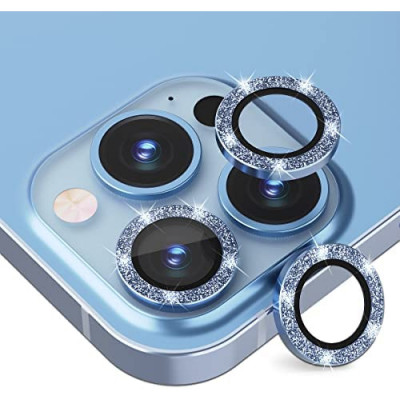 Защитное стекло на камеру для Apple iPhone 12 Pro Max Steel Series Черный