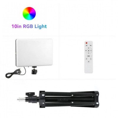 Светодиодный прожектор PM-26 26 cm 10" 96 LED+RGB+remote+USB+adapter inside