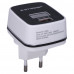 Сетевое зарядное (СЗУ) Ciyocorps ES-D26 + кабель Lightning (4A/2U) (QС 3.0/LCD ) Черный