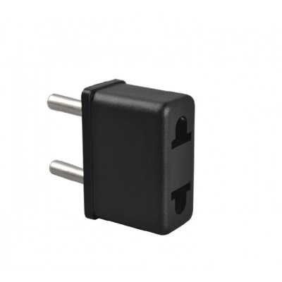 Сетевой переходник Power Plug Adapter Flat EU-4.0mm 4.0mm Черный