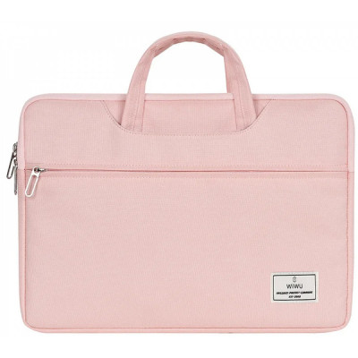 Сумка для ноутбука 14" WIWU Vivi Laptop Handbag Розовый